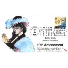 #3184e Women's Suffrage Dynamite FDC