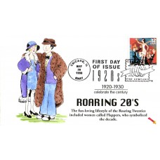 #3184h Flappers Do The Charleston Dynamite FDC