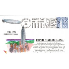 #3185b Empire State Building Dynamite FDC