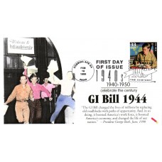 #3186i GI Bill 1944 Dynamite FDC