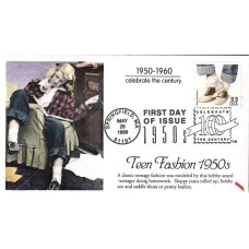 #3187b Teen Fashions Dynamite FDC