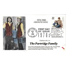 #3189k 1970's Fashions Dynamite FDC