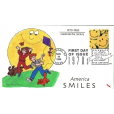 #3189m Smiley Face Dynamite FDC