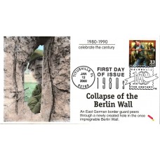 #3190k Fall of the Berlin Wall Dynamite FDC