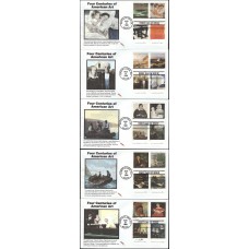 #3236 American Art Dynamite FDC Set