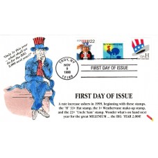 #3258//65 Uncle Sam - Hat Combo Dynamite FDC