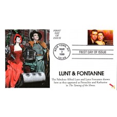 #3287 Alfred Lunt and Lynn Fontanne Dynamite FDC