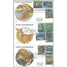 #3378 Pacific Coast Rainforest Dynamite FDC Set