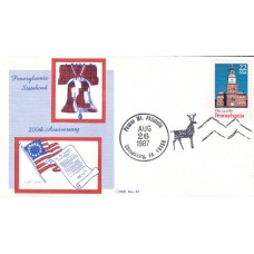 #2337 Pennsylvania Statehood Eastern FDC