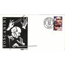 #2411 Arturo Toscanini Eastern FDC