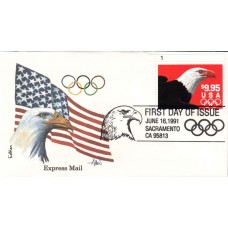 #2541 Bald Eagle Edken FDC