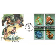 #2700-03 Minerals Edken FDC