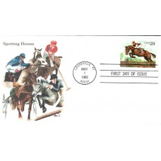 #2756 Steeplechase Edken FDC