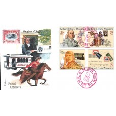 #2779-82 National Postal Museum Edken FDC