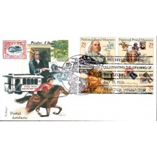 #2779-82 National Postal Museum Edken FDC