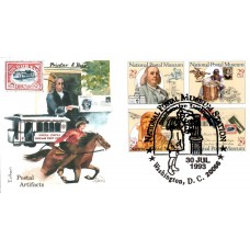 #2779-82 National Postal Museum Edken FDC