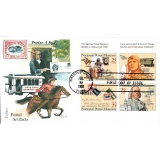 #2779-82 National Postal Museum Tab Edken FDC