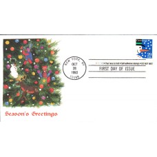 #2803 Snowman Edken FDC