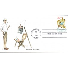 #2839 Norman Rockwell Edken FDC