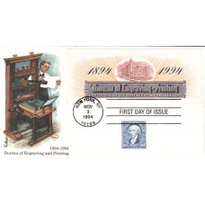 #2875a BEP - Madison Edken FDC