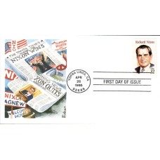 #2955 Richard Nixon Edken FDC