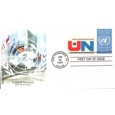 #2974 United Nations Combo Edken FDC