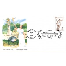 #3087 Olympic Discobolus Edken FDC