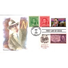 #3134 Thornton Wilder Combo Edken FDC