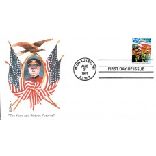 #3153 Stars and Stripes Edken FDC