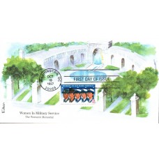 #3174 Women in Military Service Edken FDC