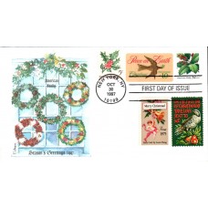 #3177 American Holly Combo Edken FDC