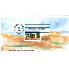 #3220 Spanish Settlement of the SW Edken FDC