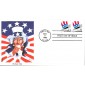 #3264 Uncle Sam Hat Edken FDC