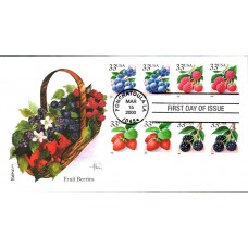 #3294a-3301 Fruit Berries Edken FDC