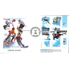 #3321-24 Xtreme Sports Plate Edken FDC