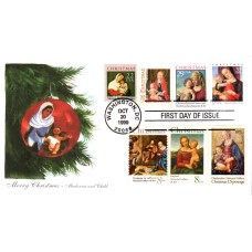 #3355 Madonna and Child Combo Edken FDC