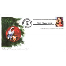 #3355 Madonna and Child Tab Edken FDC