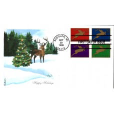 #3360-63 Deer Edken FDC