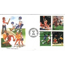 #3399-3402 Youth Team Sports Edken FDC