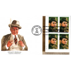 #3446 Edward G. Robinson Plate Edken FDC