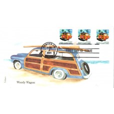 #3522 Woody Wagon Edken FDC