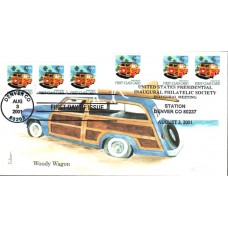 #3522 Woody Wagon Dual Edken FDC