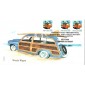 #3522 Woody Wagon Edken FDC