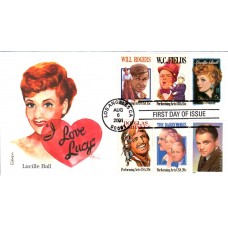 #3523 Lucille Ball Combo Edken FDC