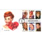 #3523 Lucille Ball Combo Edken FDC