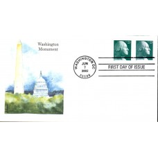 #3618 George Washington Edken FDC