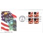 #3620 US Flag Plate Edken FDC