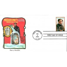 #3651 Harry Houdini Edken FDC