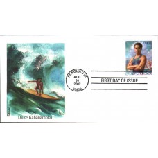 #3660 Duke Kahanamoku Edken FDC