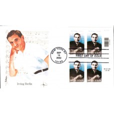 #3669 Irving Berlin Plate Edken FDC